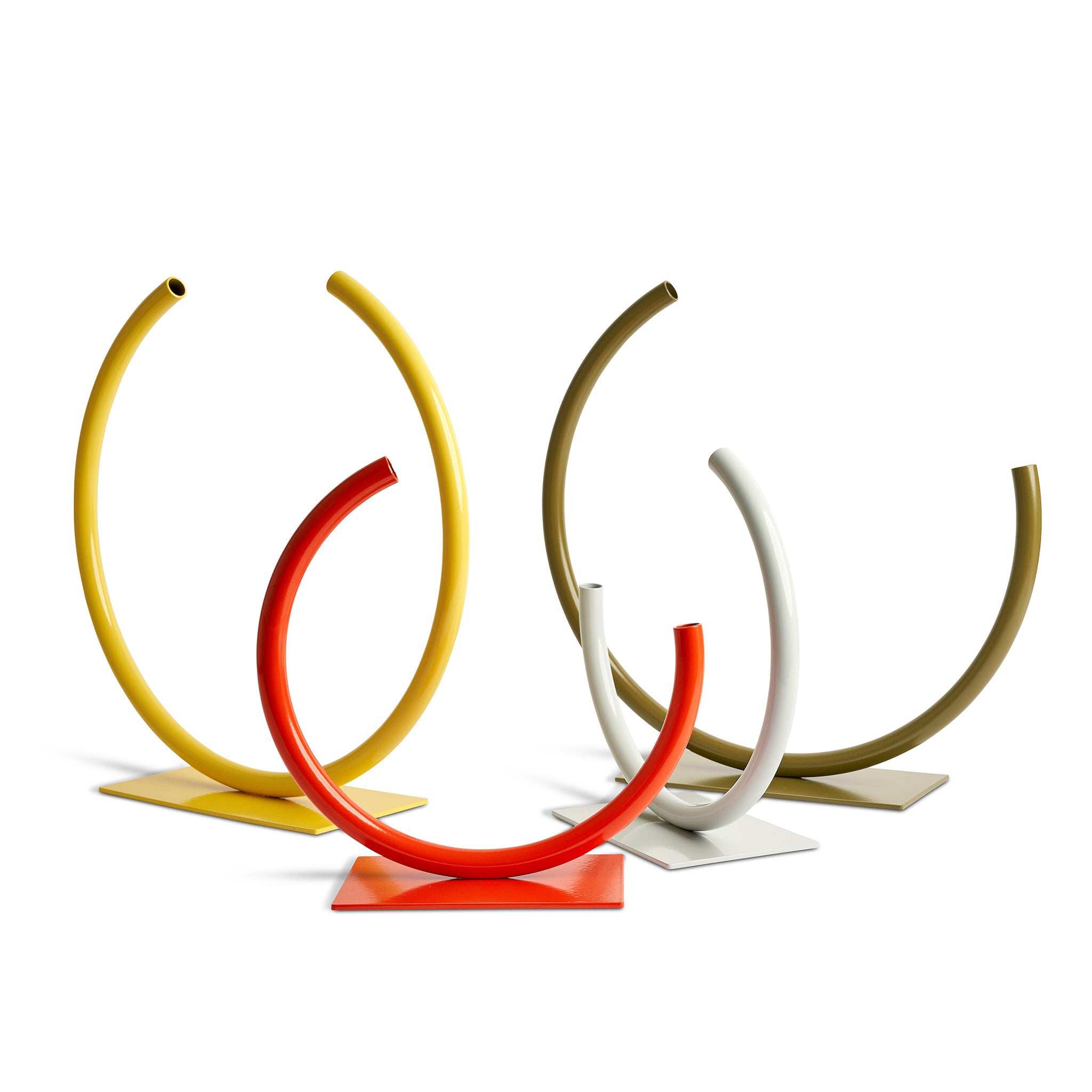 Olive Edging Over Vase