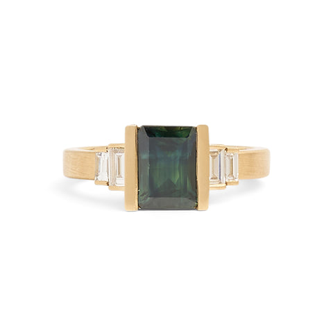 Radiant Deco Ring by David Parker