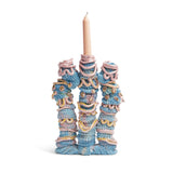 #OTT Triplet Candelabra Blue Heaven