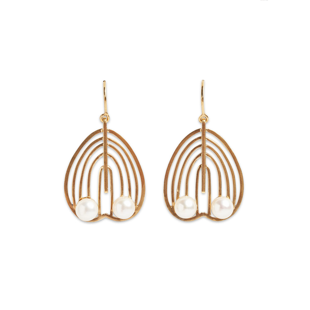 Feathered Formation Earrings