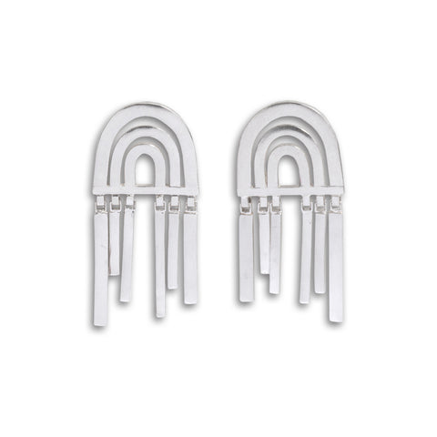 Small Shift Stud Earrings by Julia Storey
