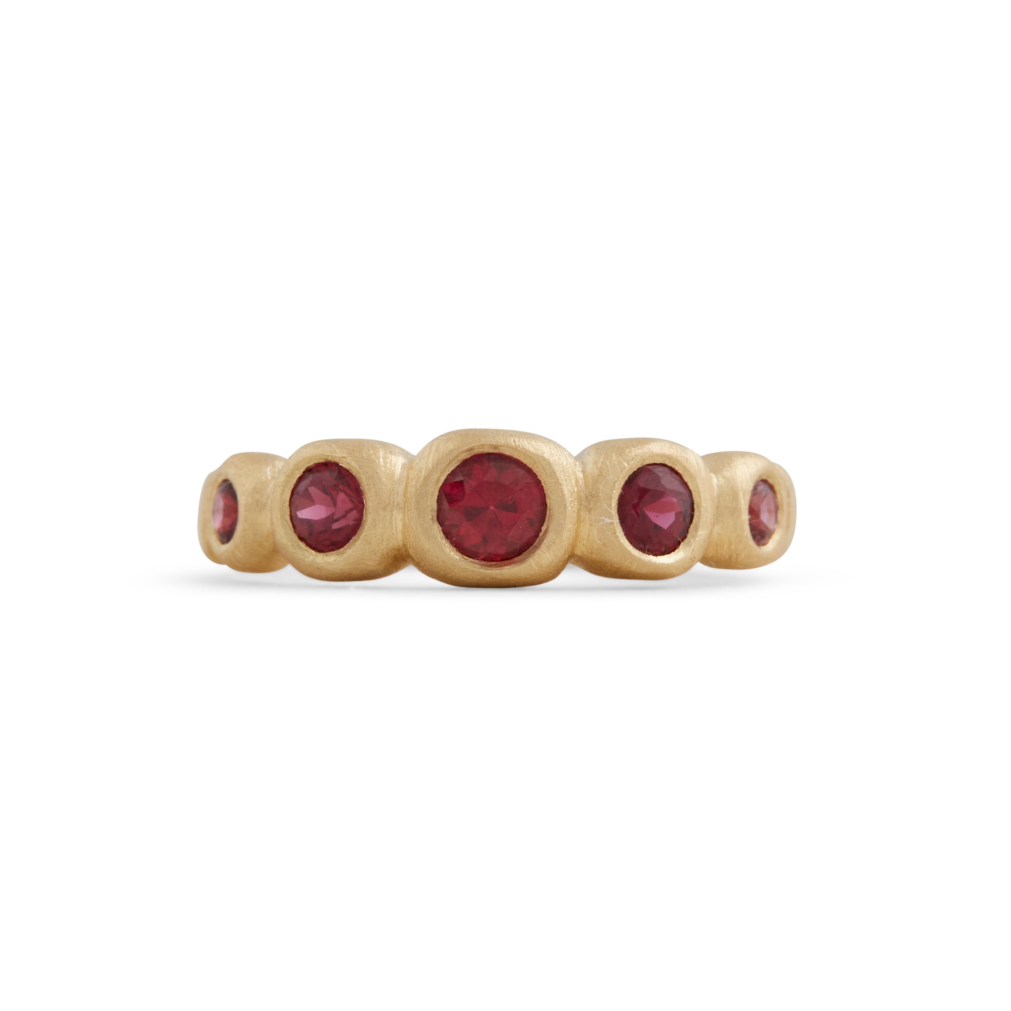 Summer Storm River Stones Ring