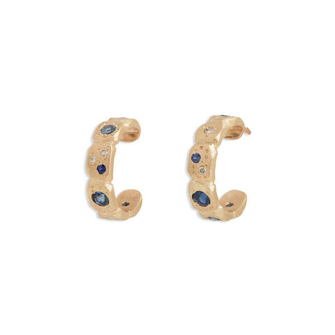 Coastal Treasures Hoop Earrings