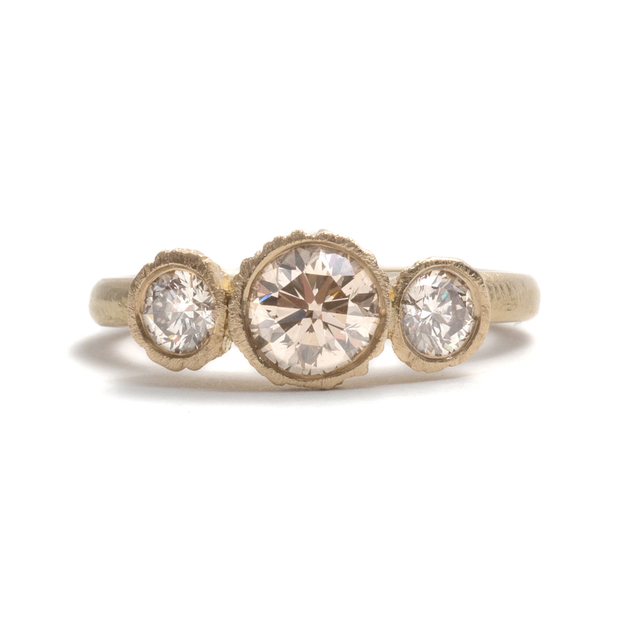 Precious Big Rock Trio Ring