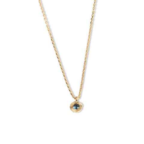 Stone Love Sapphire Pendant by Karla Way