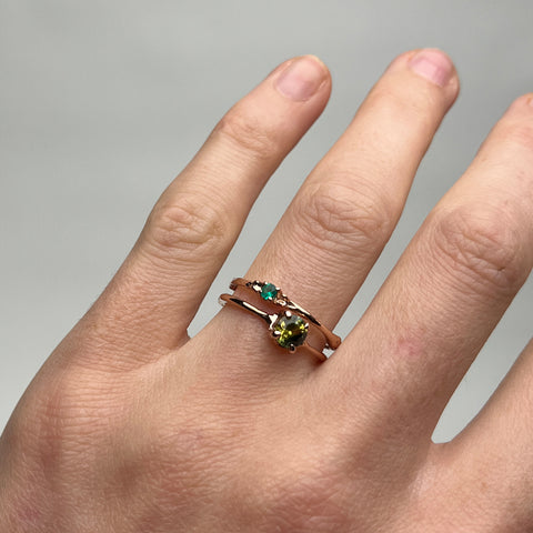 Towers Double Band Ring
