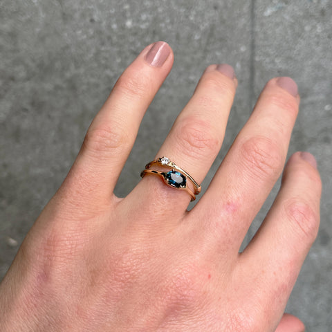 Towers Double Band Ring