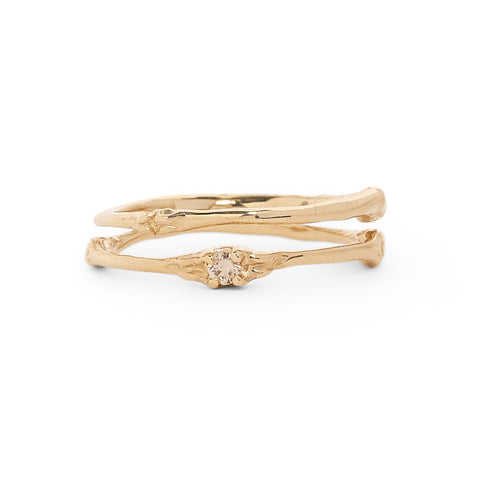 Towers Double Ring by Luke Maninov Hammond