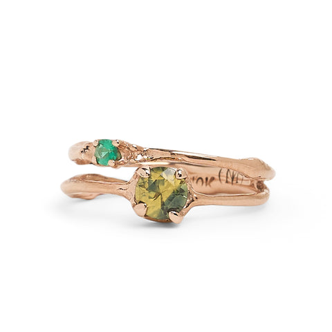 Towers Double Band Ring