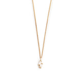 Vertical Double Diamond Necklace
