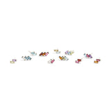 Juicy Triple Gem Stud Earring (Single)