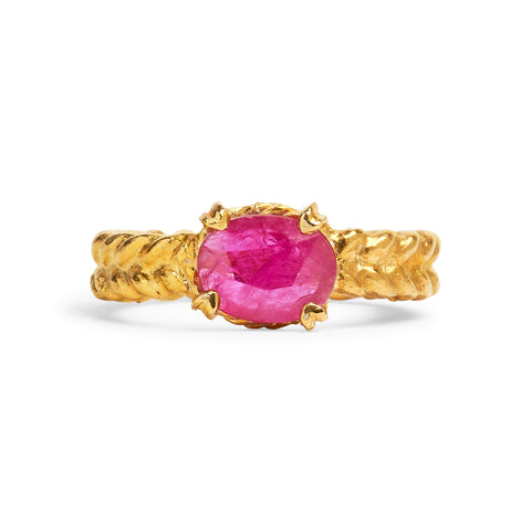 French Cruller Ring by Nina Oikawa