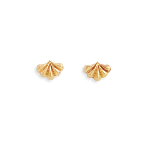 Scallop Earrings by Nina Oikawa