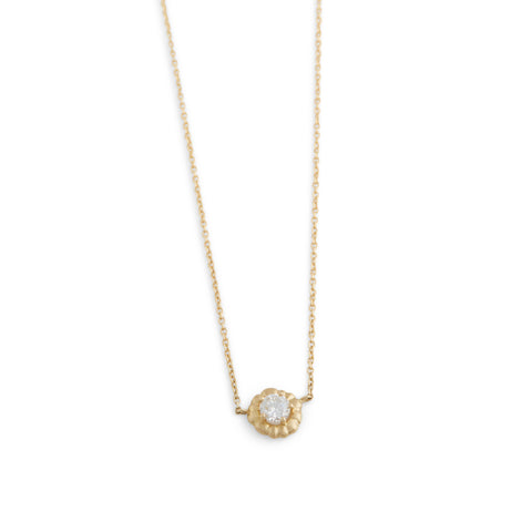 Flourish Diamond Pendant by Julia Storey