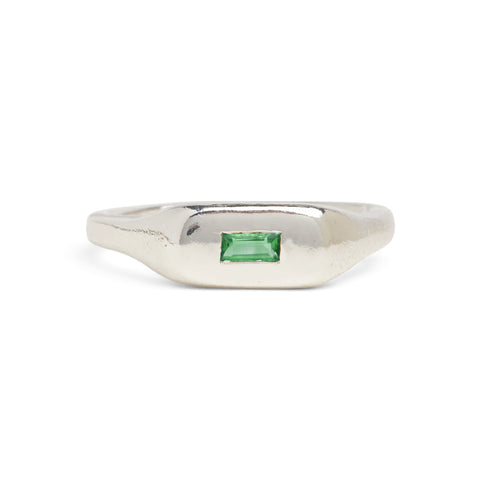 Green Pill Ring by Seb Brown