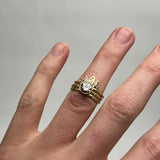 Champagne Diamond Stack Ring