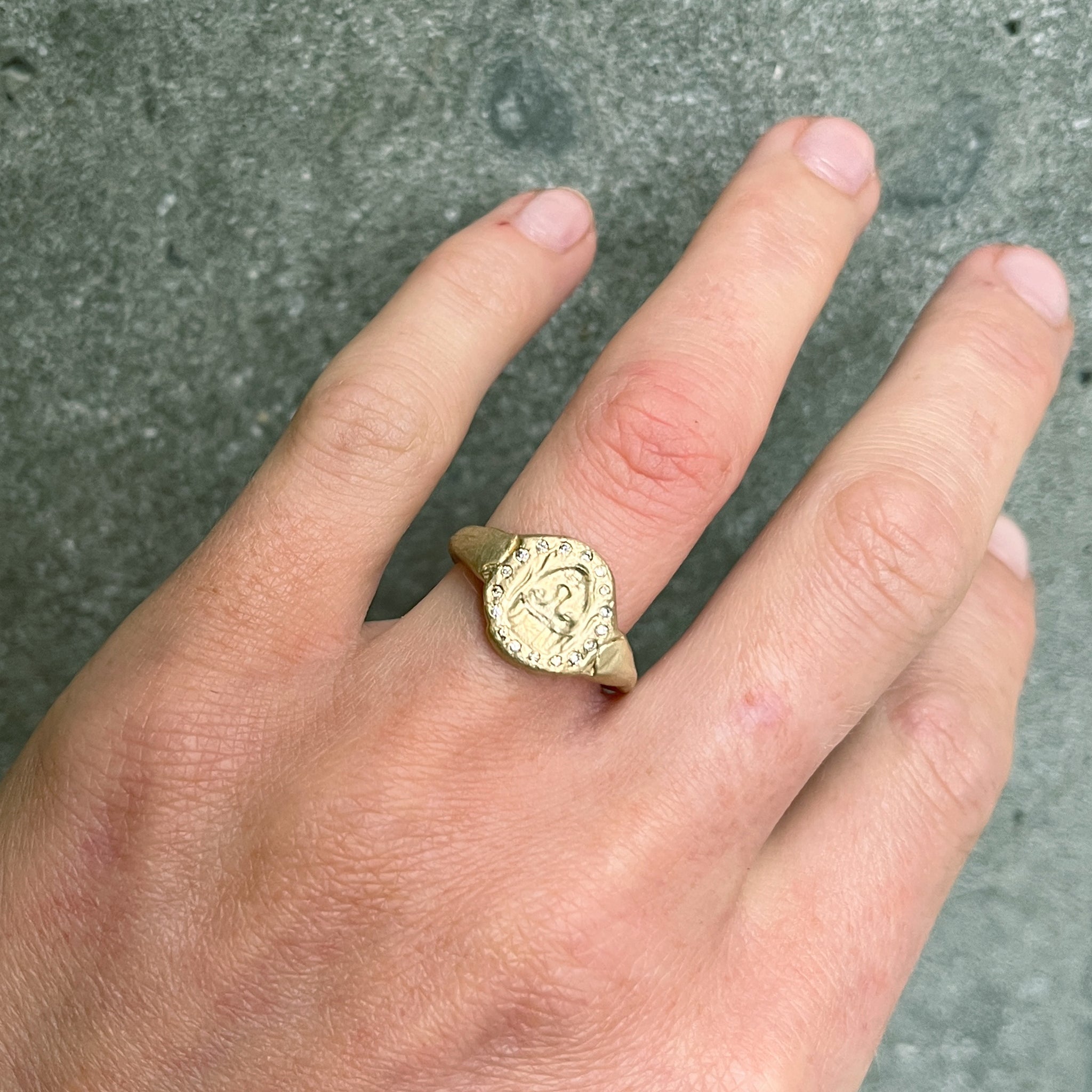 Golden Apparition #2 Ring