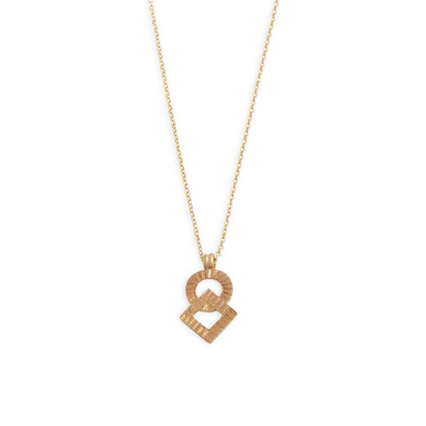 Sacred Geometries Pendant - Circle Square by Tara Lofhelm