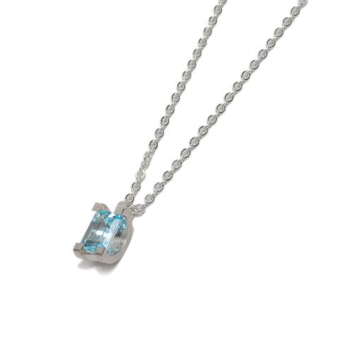 Curve Claw Topaz Pendant by David Parker