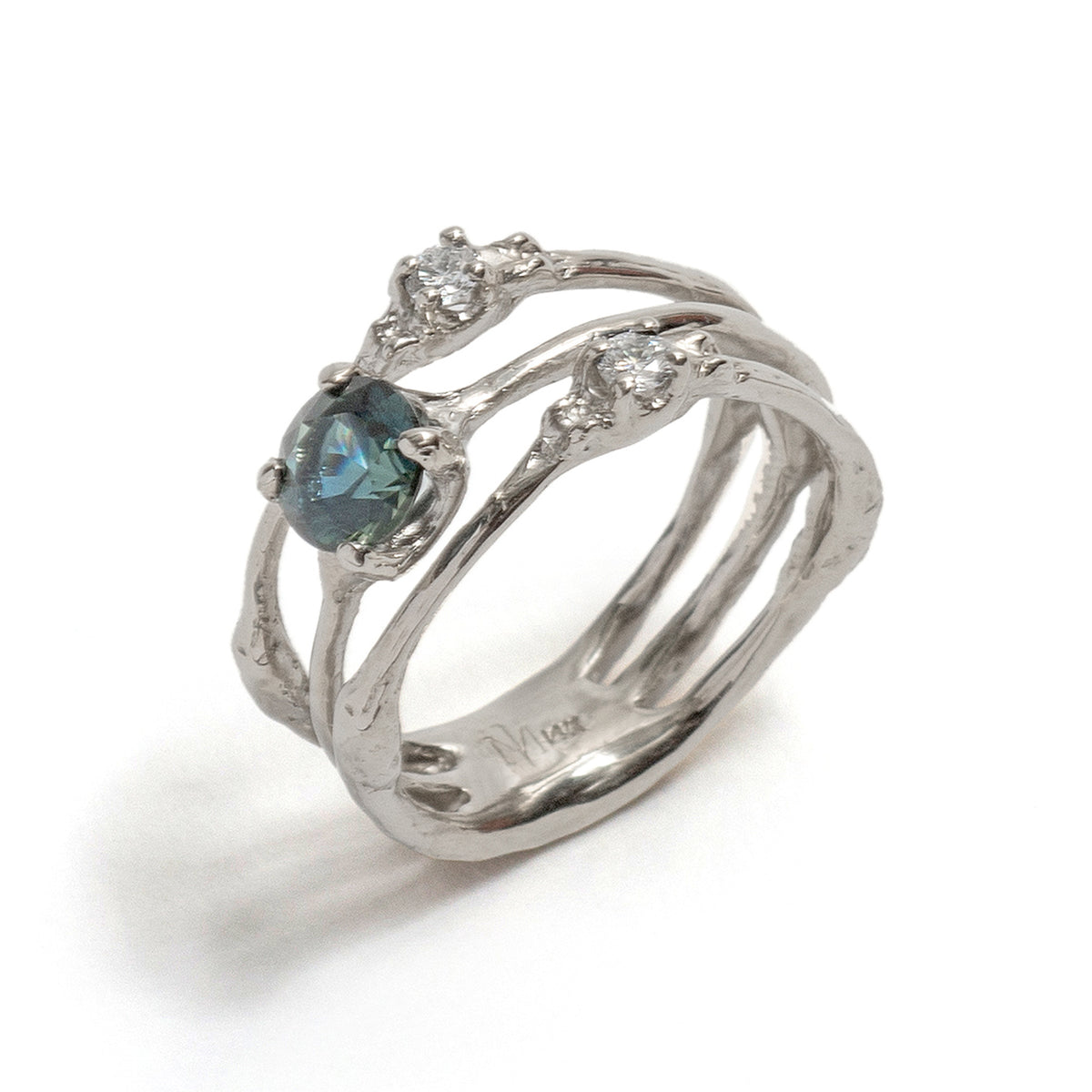 Towers Triple Ring, by Luke Hammond, Pieces of Eight Gallery