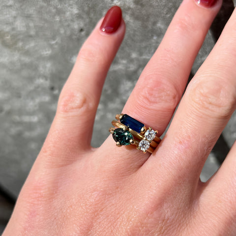 Sapphire Marquise Ring