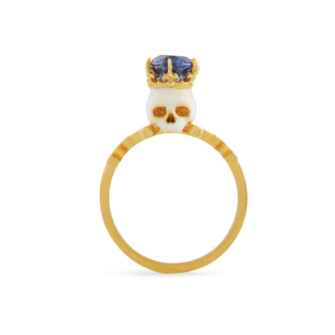 Catacomb Saints Skull ring by William Llewellyn Griffiths