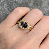 Precious Big Rock Oval Spinel Ring