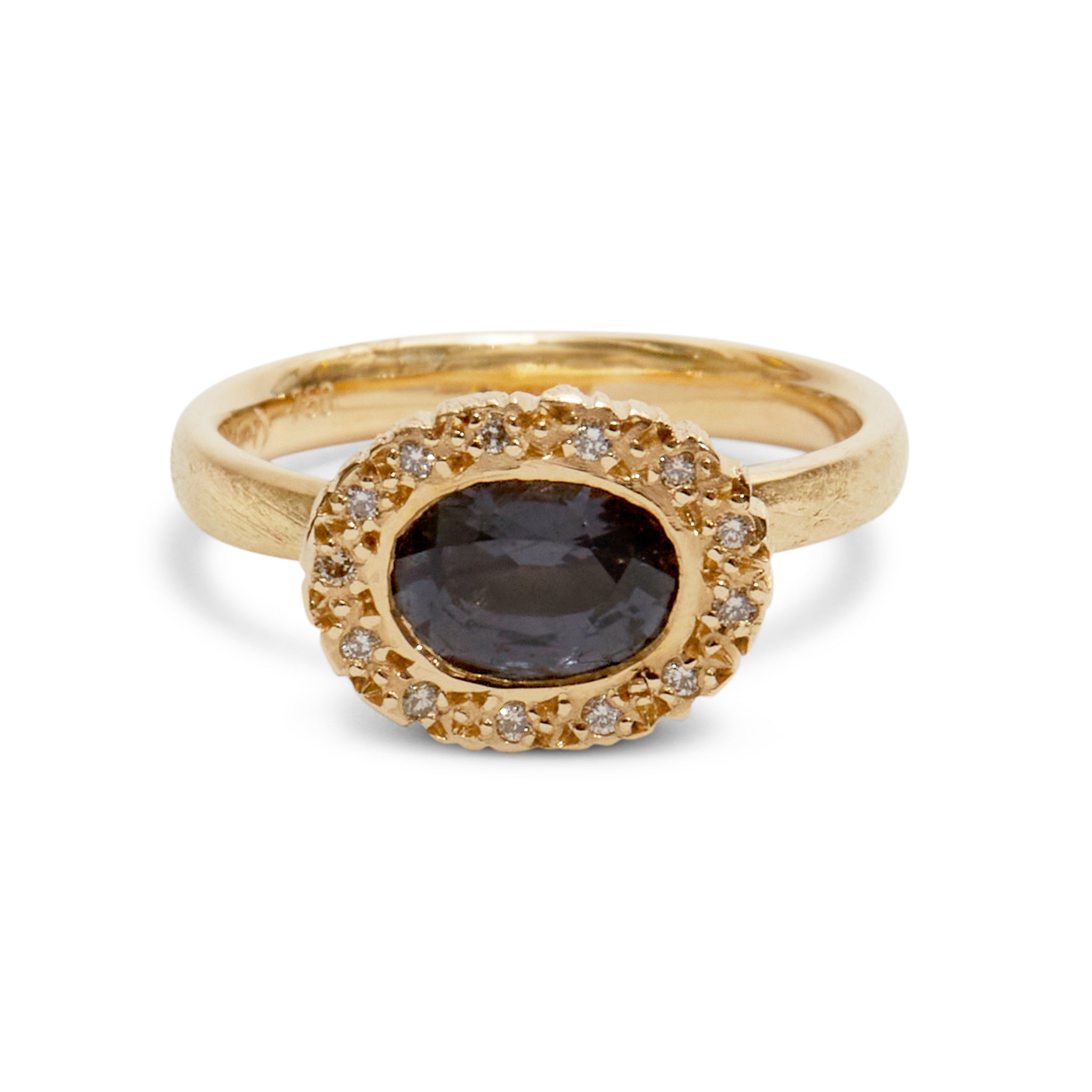 Precious Big Rock Oval Spinel Ring