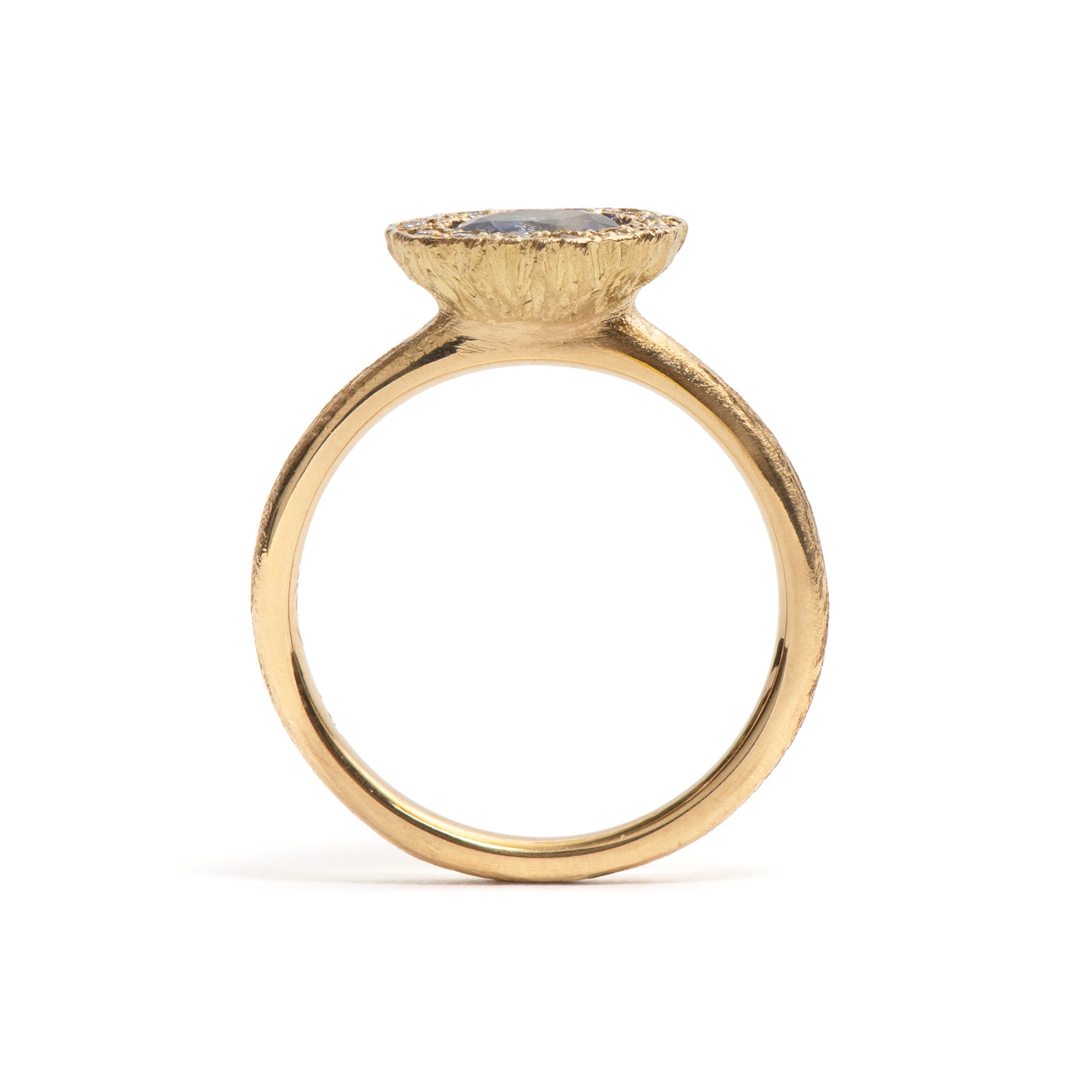 Precious Big Rock Oval Spinel Ring