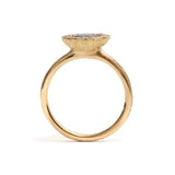 Precious Big Rock Oval Spinel Ring