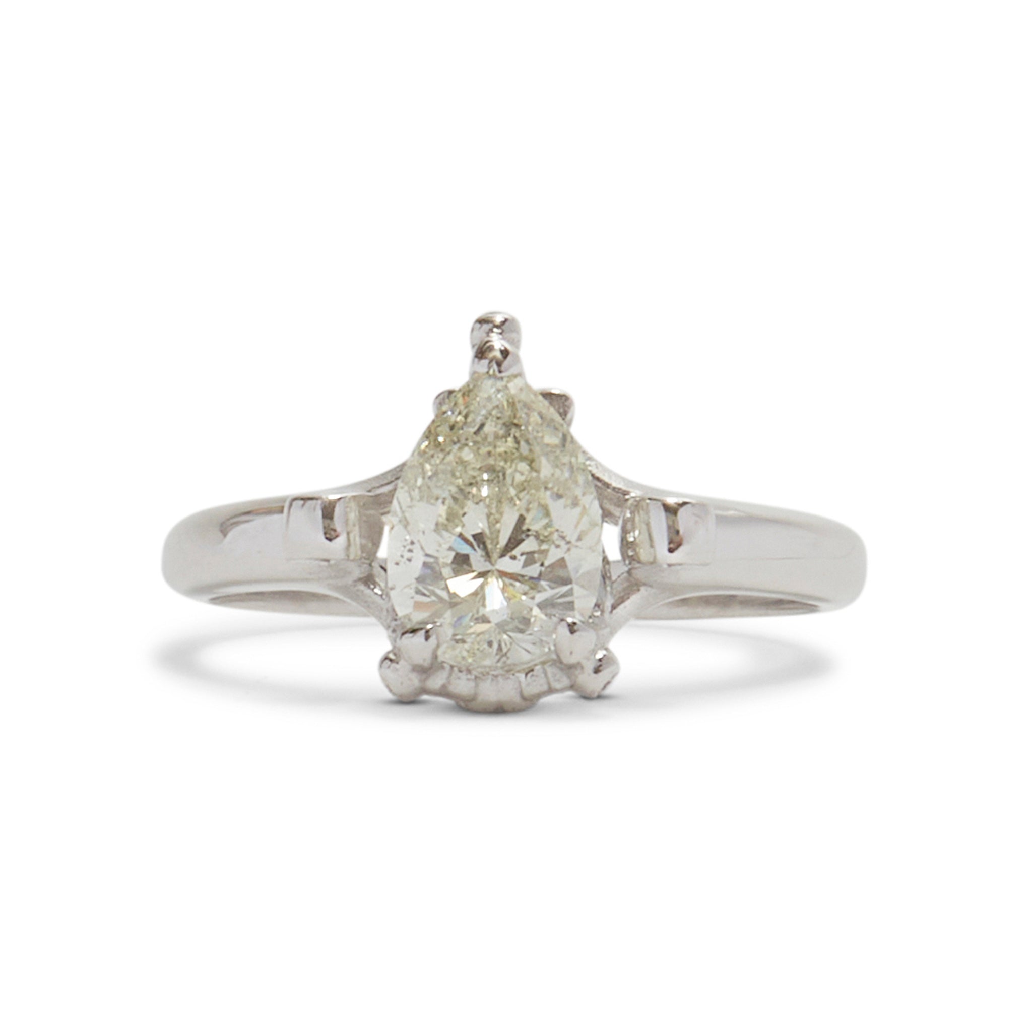 Veiled Drop Ring