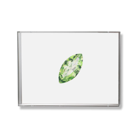 Peridot Gem Illustration by Anna Marrone