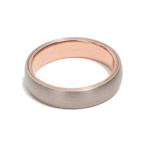 Heart of Rose Gold Ring by David Parker