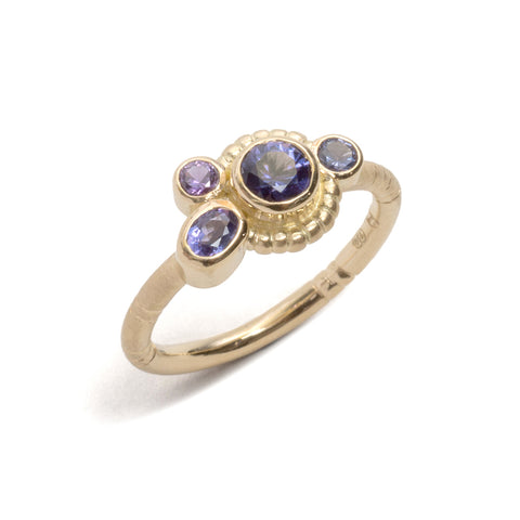Violet Field Horizon Ring