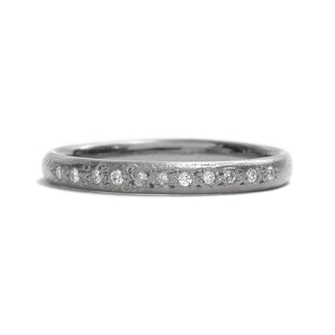 String of Stones Ring by Karla Way