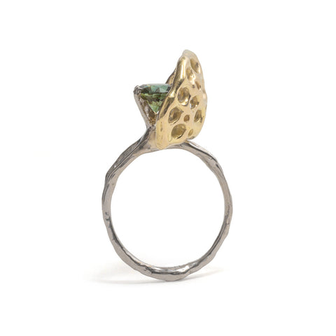 Gold Shield Ring