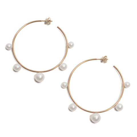 Pearl Extravert Earrings by Melanie Katsalidis