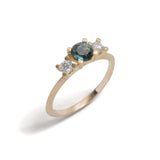 Heartbeat Parti Sapphire Diamond Love Ritual Ring