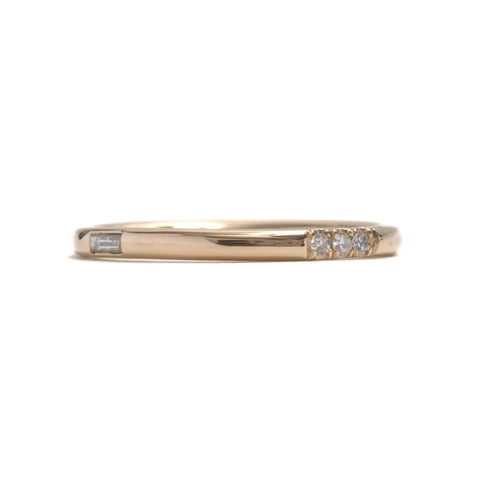 Yellow Gold Immersion Ring by MANIAMANIA