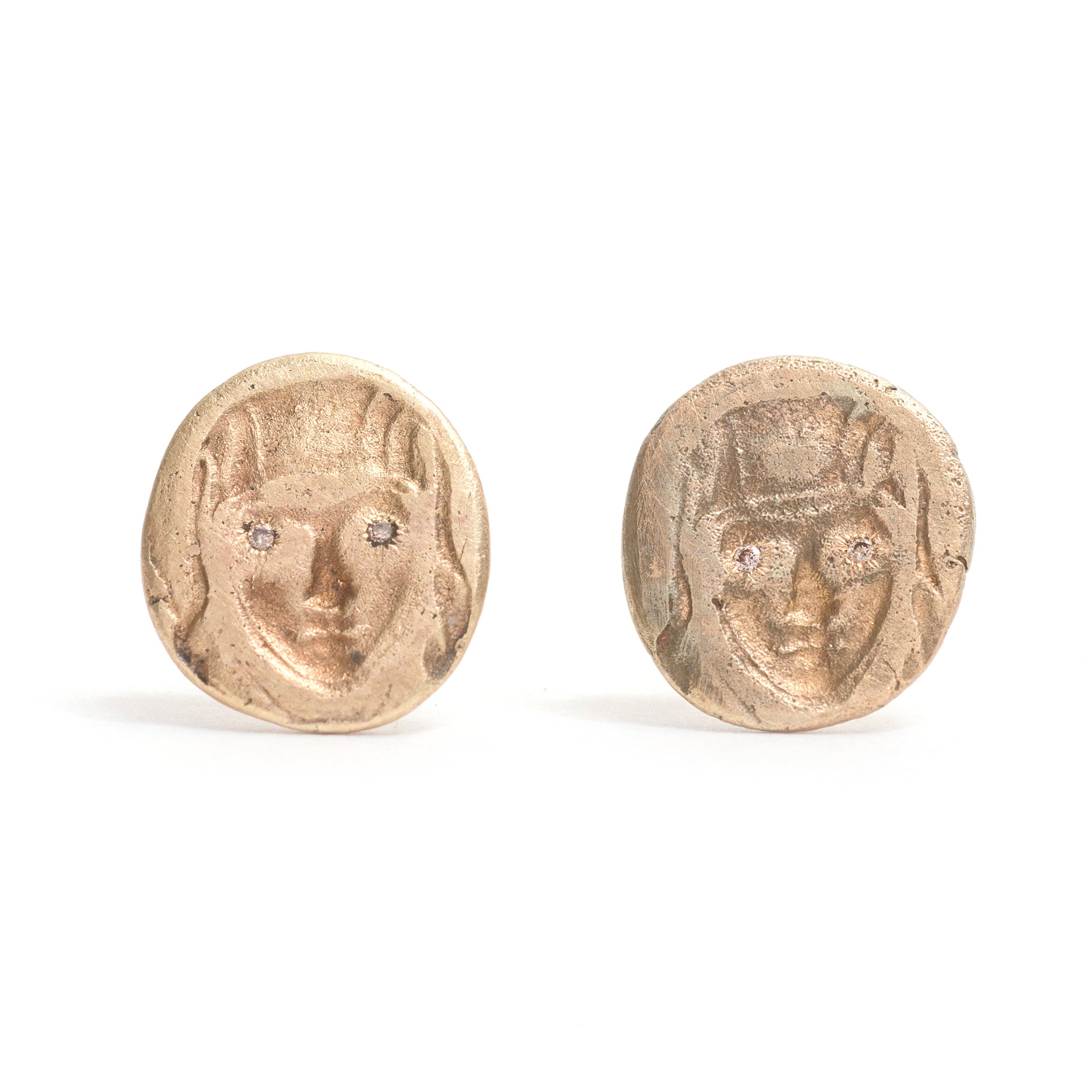 St Catherine Diamond Stud Earrings